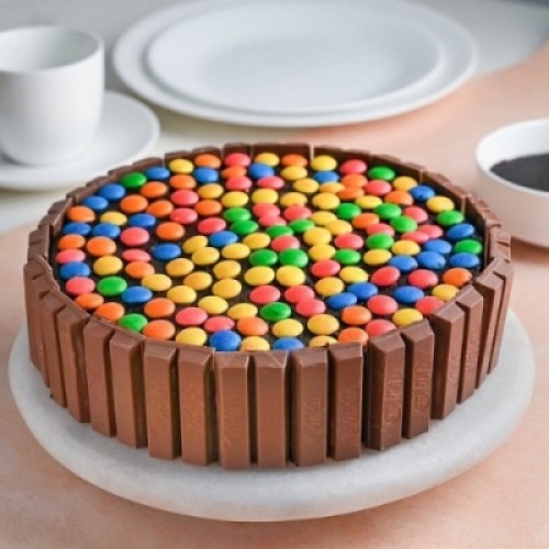 Chocolate Truffle Kit Kat Cake