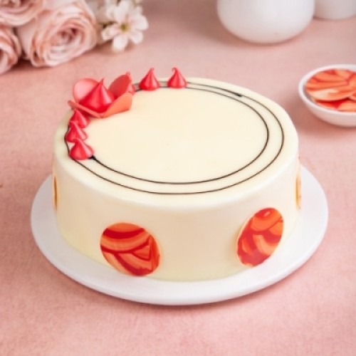 White Choco Truffle Cake